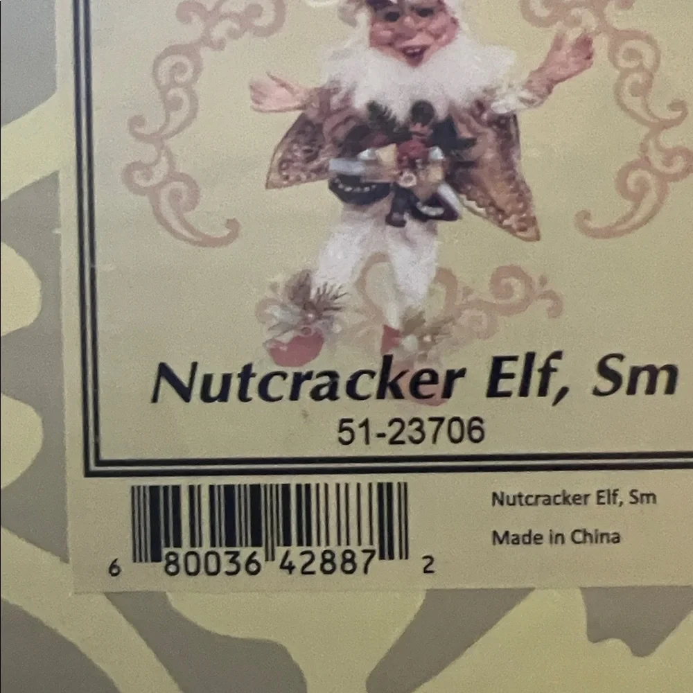 Mark Roberts Nutcracker Elf 12 in. NWT Christmas - Picture 8 of 11